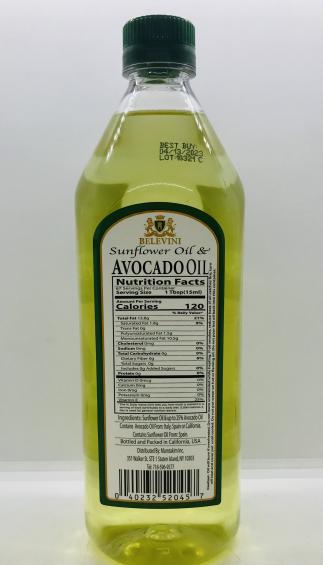 Belevini Avokado Oil 1L