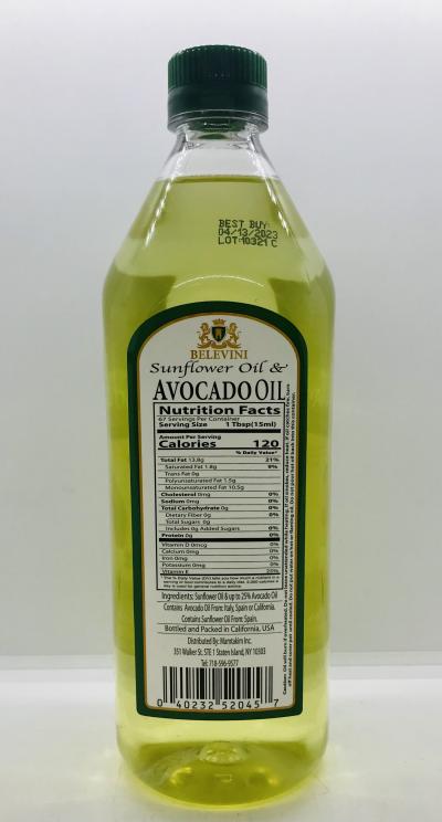 Belevini Avokado Oil 1L