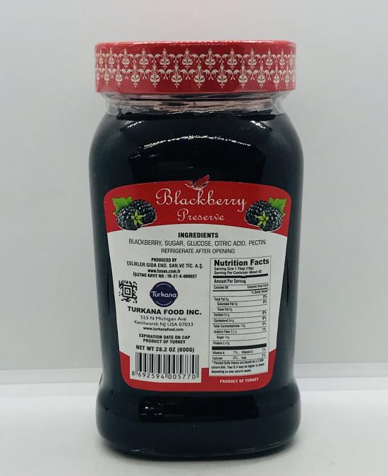 Tunas Blackberry Preserve 800g.