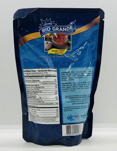 Rio Grande Tomato Sauce Seasoned 227g.