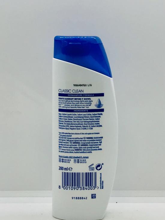 Head & Shoulders Classic Clean 200ml