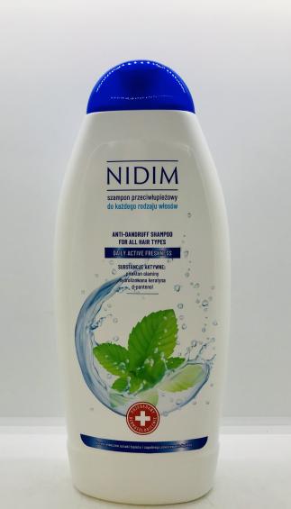 Nidim Daily Active Freshness Anti-Dandruff Shampoo 750ml