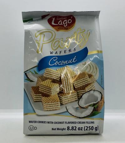 Gastone Lago Party Wafers Coconut 250g.