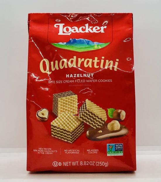 Loacker Quadratini Hazelnut 250g.