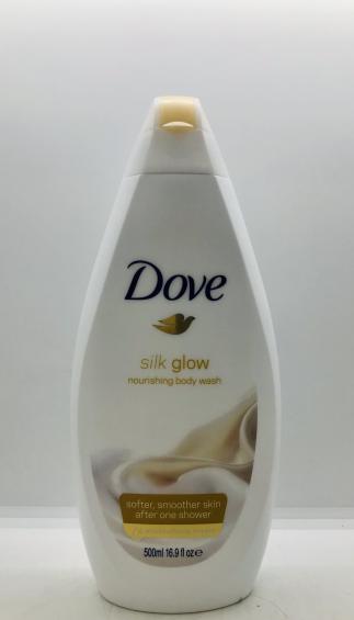 Dove Silk Glow Nourishing Body Wash 500ml