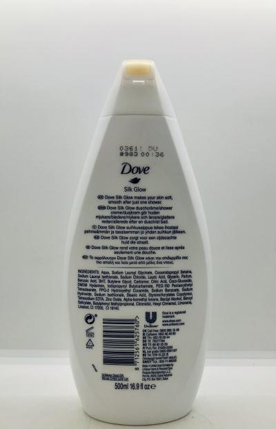 Dove Silk Glow Nourishing Body Wash 500ml