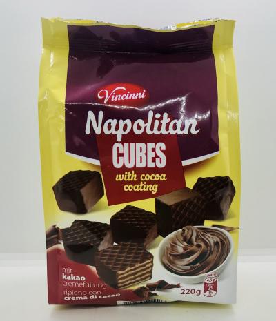 Vincinni Napolitan Cubes Cocoa Cream Filling 220g