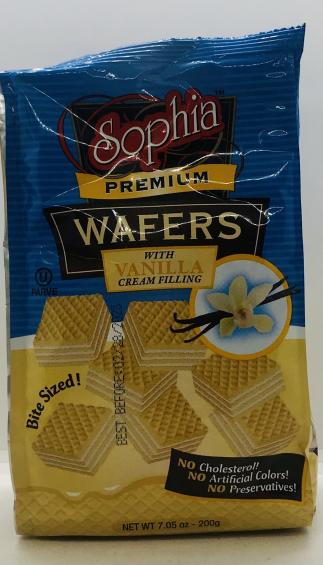 Sophia Wafers Vanilla 200g