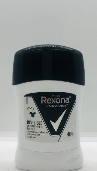 Rexona Men Invisible on Black + White Clothes 40g