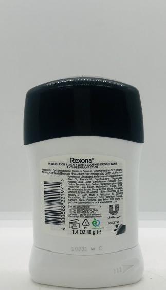 Rexona Men Invisible on Black + White Clothes 40g