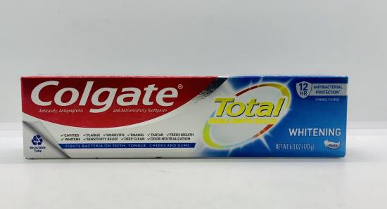 Colgate Total Whole Mouth Health Whitening Toothpaste 170g