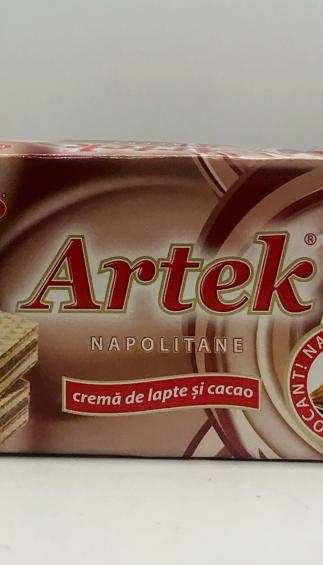 Artek Wafers Milk and Chocolate Cream 160g.