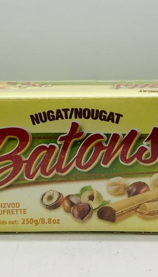 Nugat  Batons 250g.