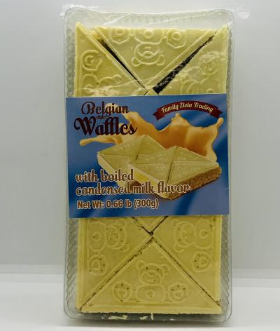 Belgian Waffles W Boiled Condensed Milk Flavor 300g