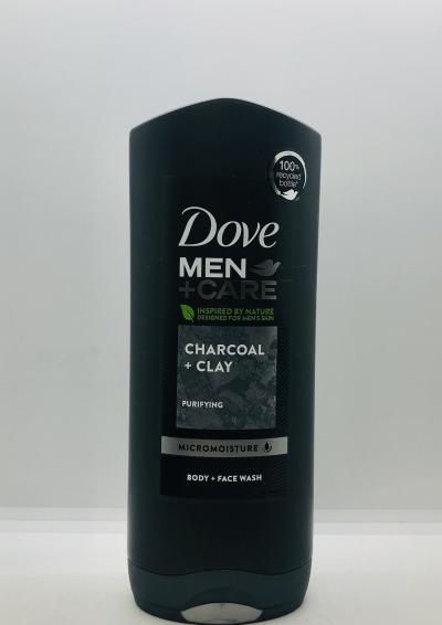 Dove Men +Care Charcoal +Clay Purifying 400ml