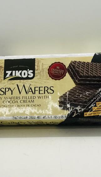 Ziko'S Crispy Wafers W Cocoa Cream 255g.