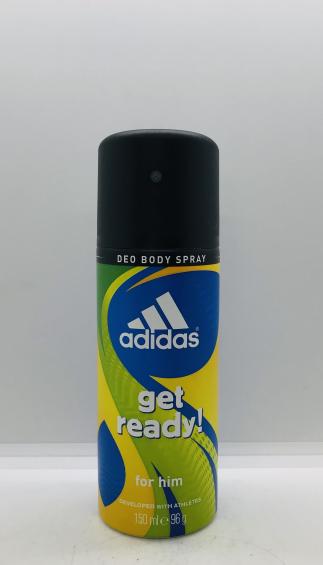 Adidas Get Ready for Him Deodorant 150ml