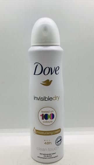 Dove Invisibledry Clean Touch Anti-Perspirant 150ml