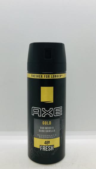 AXE Gold Oud Wood & Dark Vanilla Deodorant 150ml