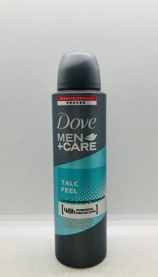 Dove Men +Care Talc Feel Anti-Perspirant 150ml