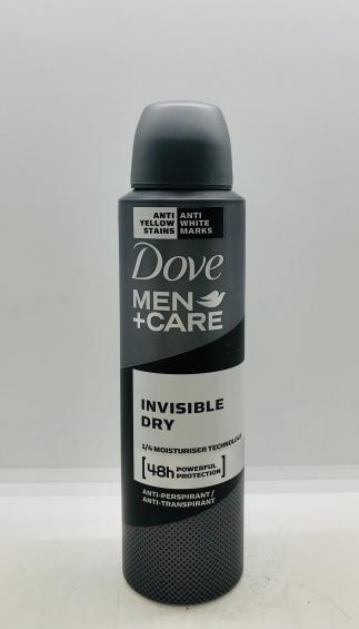 Dove Men +Care Invisible Dry Anti-Perspirant 150ml