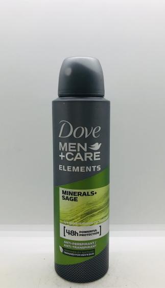 Dove Men +Care Minerals+ Sage Anti-Perspirant 150ml