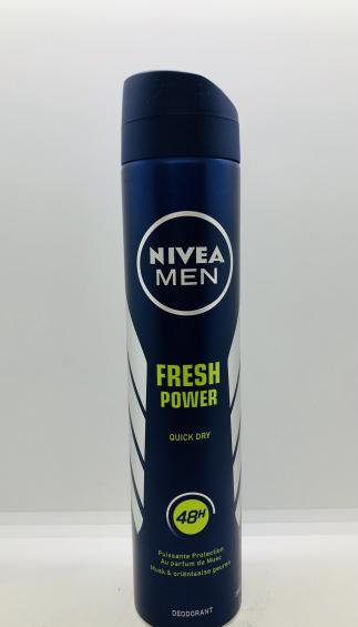 Nivea Men Fresh Power Quick Dry Deodorant 200ml