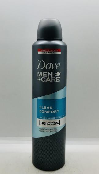 Dove Men +Care Clean Comfort Anti-Perspirant 250ml