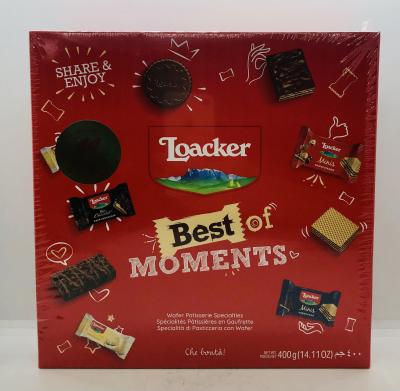 Loacker Best of Moments Wafer 400g.