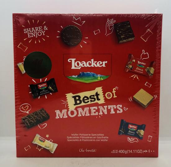 Loacker Best of Moments Wafer 400g.