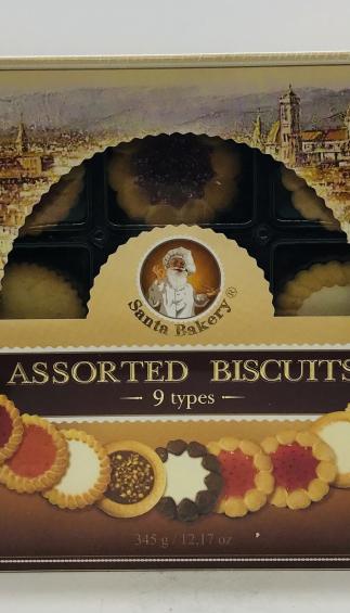 Santa Bakery Assorted Biscuits 345g.