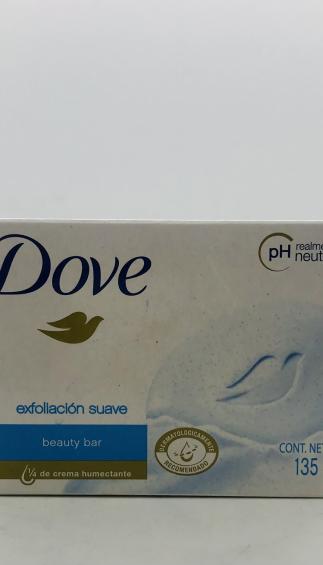 Dove Exfoliacion Suave Beauty Bar Soap 135g