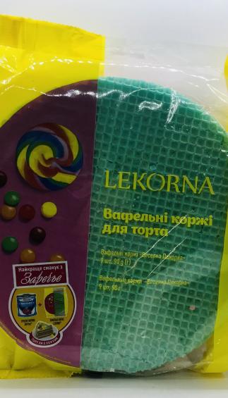 LEKORNA Wafers Layers Veselka 90g.