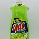 Ajax Ultra Vinegar +Lime Dish Liquid 828ml