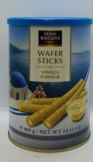 Feiny Biscuits Wafer Sticks Vanilla Flavour 400g.