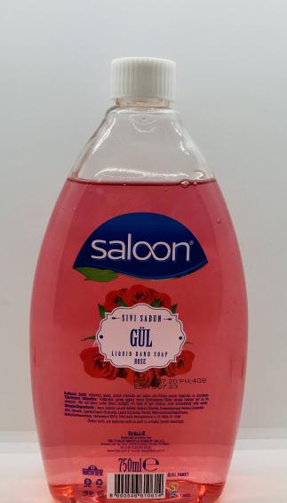 Saloon Liquid Hand Soap Rose 750ml