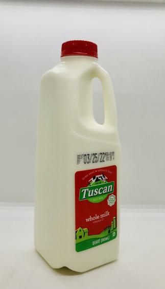 Tuscan Whole Milk w. vitamin D Quart gallon