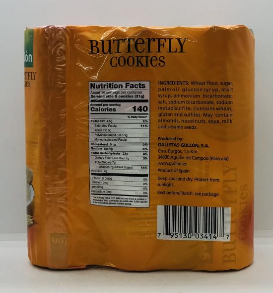 Gullon Butterfly Cookies 495g.