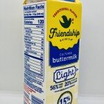 Friendship cultured Buttermilk Quart gallon