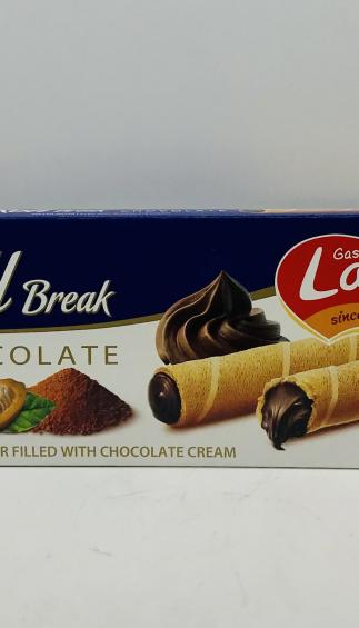 Gastone Lago Roll Break Chocolate 80g.