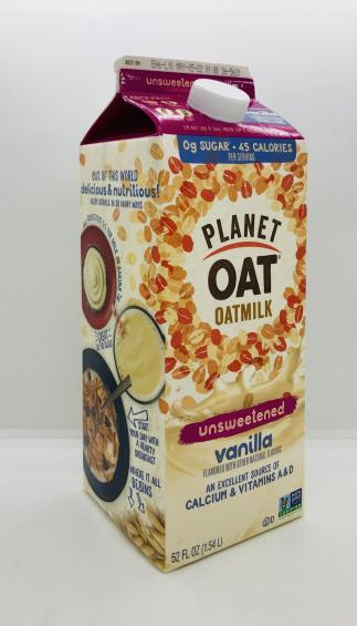 Planet Oat Oatmilk unsweetened Vanilla