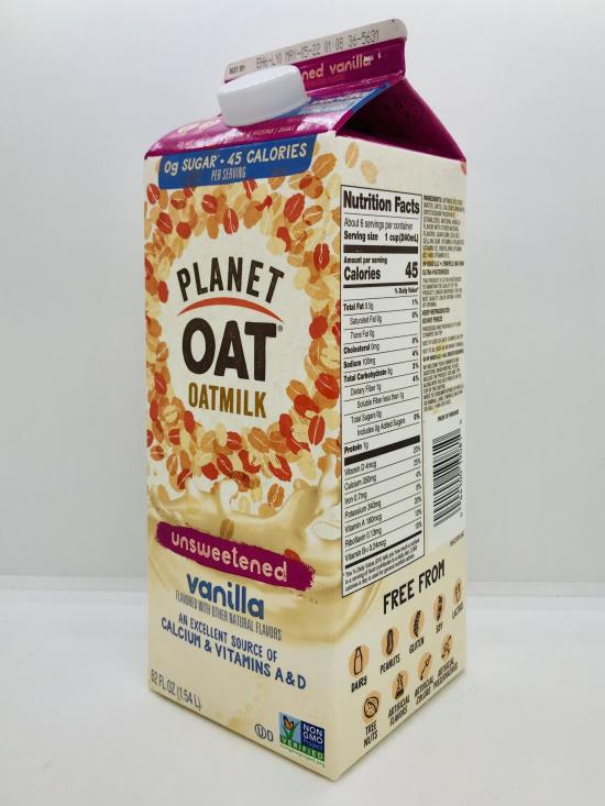 Planet Oat Oatmilk unsweetened Vanilla