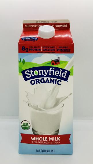 Stonyfield Organic Whole Milk