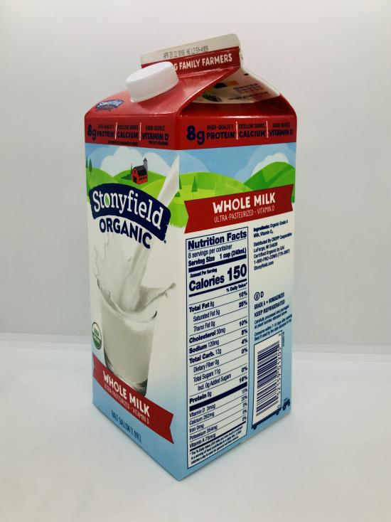 Stonyfield Organic Whole Milk