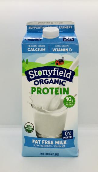 Stonyfield Fat Free Organic Milk