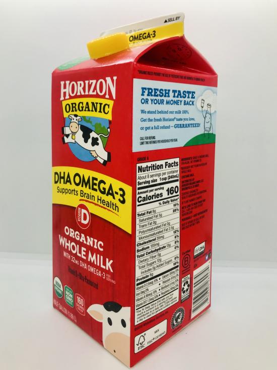 Horizon Organic Organic whole milk