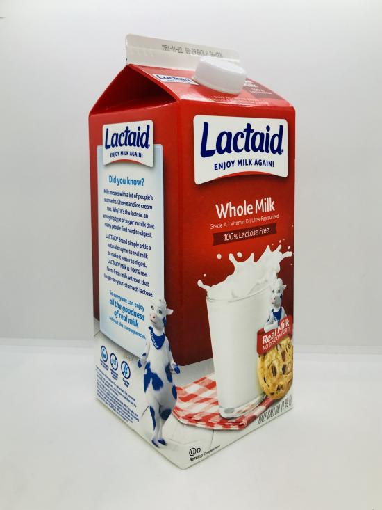 Lactaid Whole Milk 1/2Gal