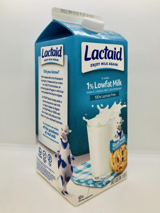 Lactaid 1% Milk 1/2Gal