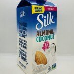 Silk Almond & Coconut milk 1/2 Gal Unsweet