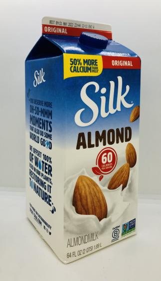 Silk Original Almond milk 1/2 gallon